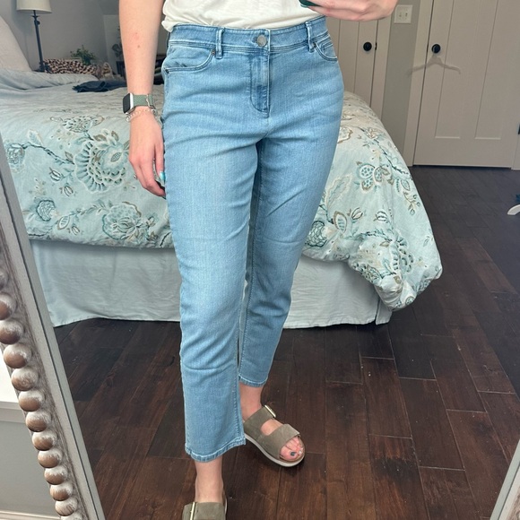 JJill denim capris - Picture 1 of 8